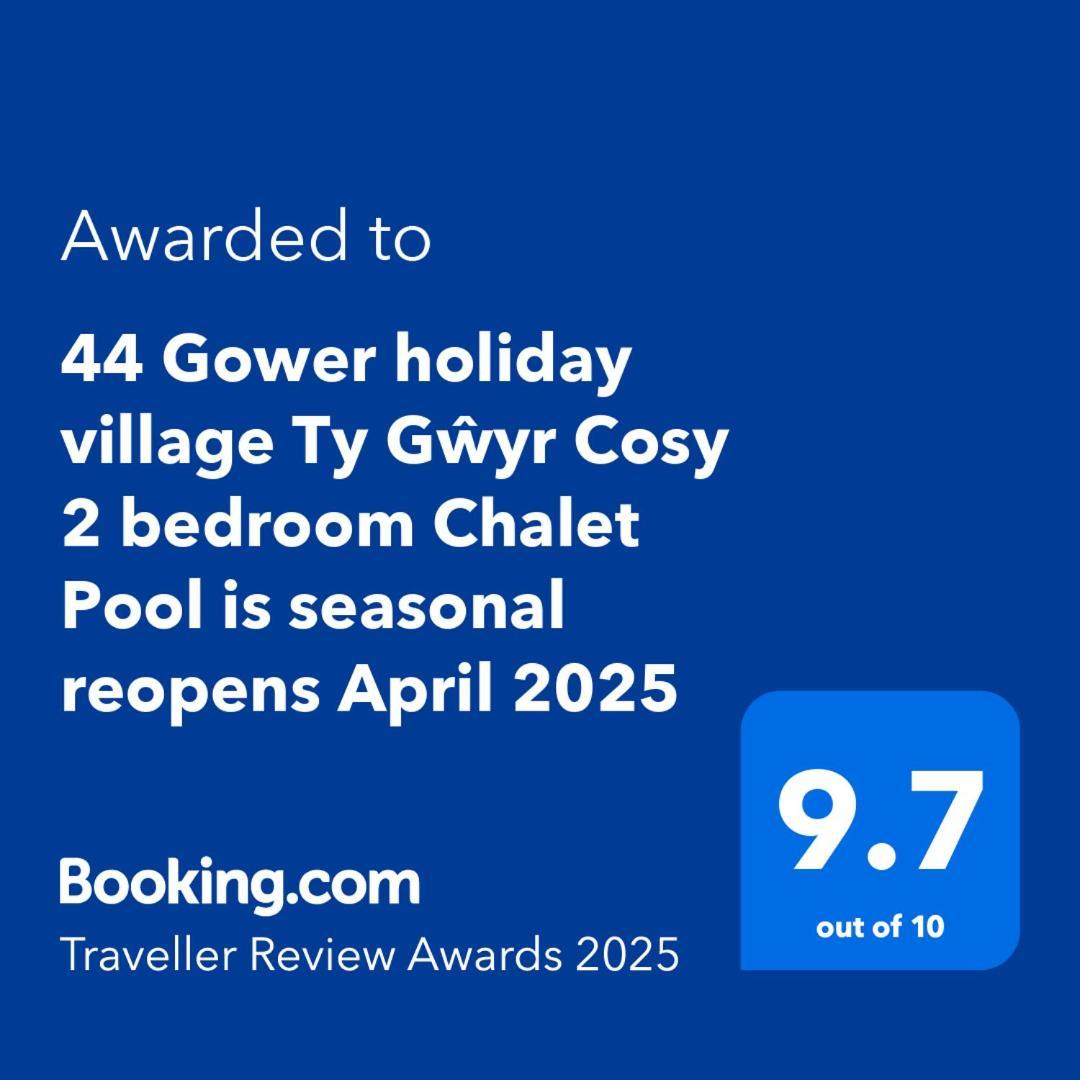 44 Gower Holiday Village Ty Gwyr Cosy 2 Bedroom Chalet Суонси Экстерьер фото